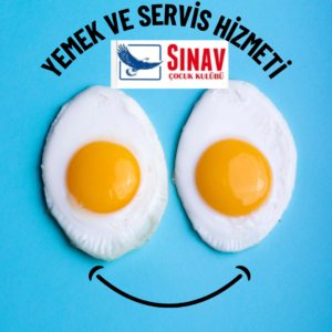 Mavi Sarı Beyaz Eğlenceli Yemek Instagram Gönderisi